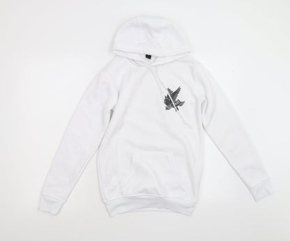Cry Baby Womens White   Pullover Hoodie Size 2XS