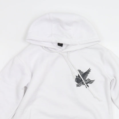 Cry Baby Womens White   Pullover Hoodie Size 2XS