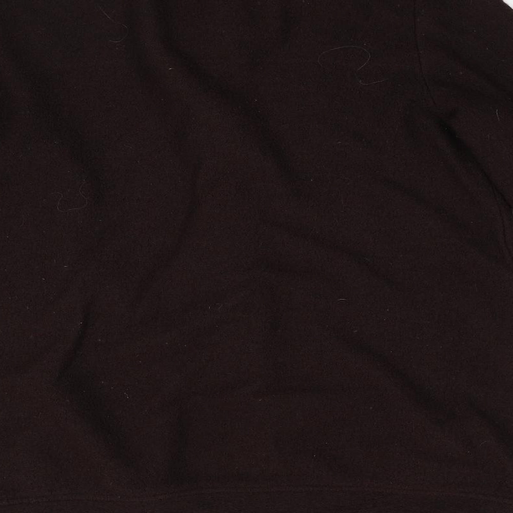 Womens UK Size L Zara Brown Overcoat