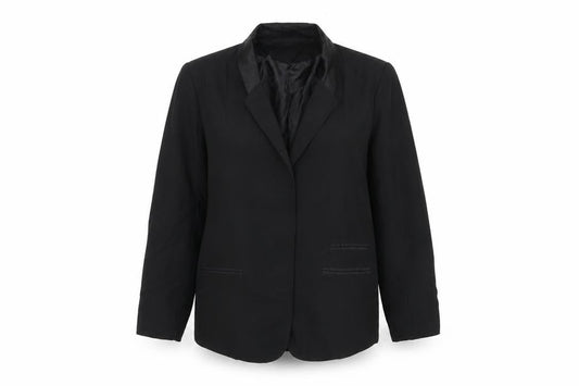 Womens UK Size 10 Oasis Regular Black Blazer