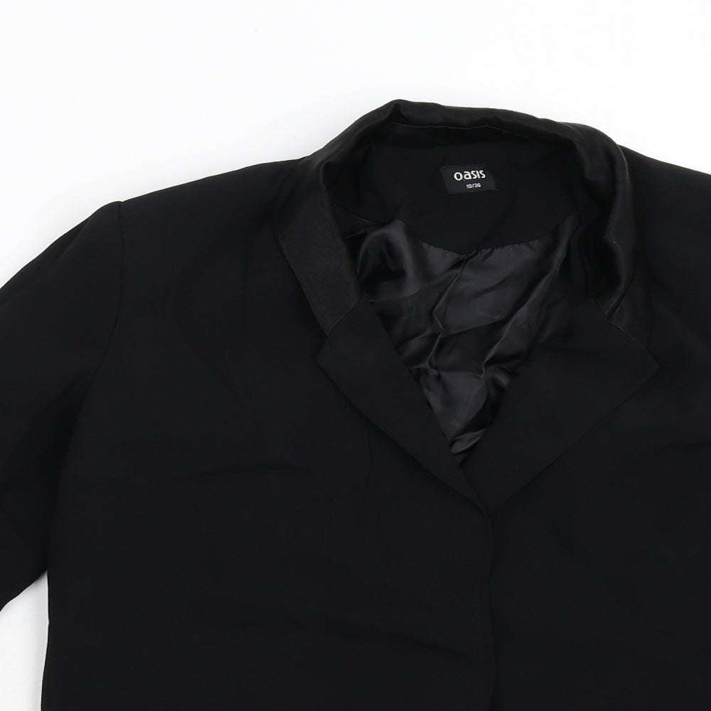 Oasis Womens Black   Jacket Blazer Size 10