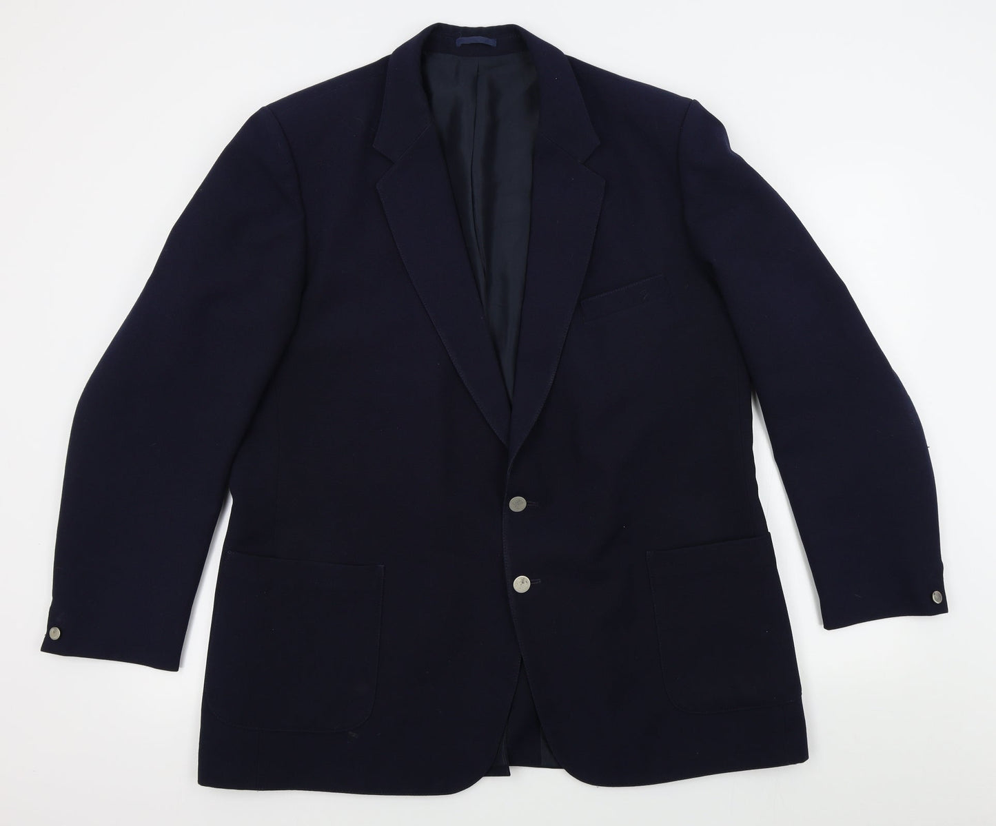 Mens UK Size M St Michael Regular Blue Suit Jacket