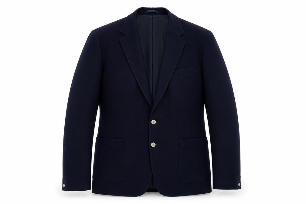 Mens UK Size M St Michael Regular Blue Suit Jacket