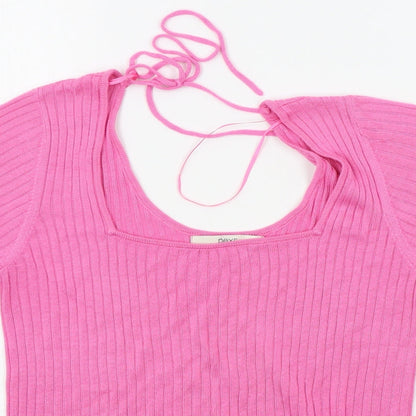 Womens UK Size 12 NEXT Pink Pullover Jumper