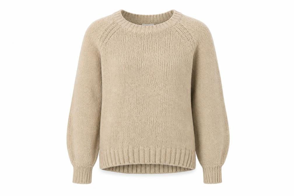 Womens UK Size S H&M Beige Pullover Jumper