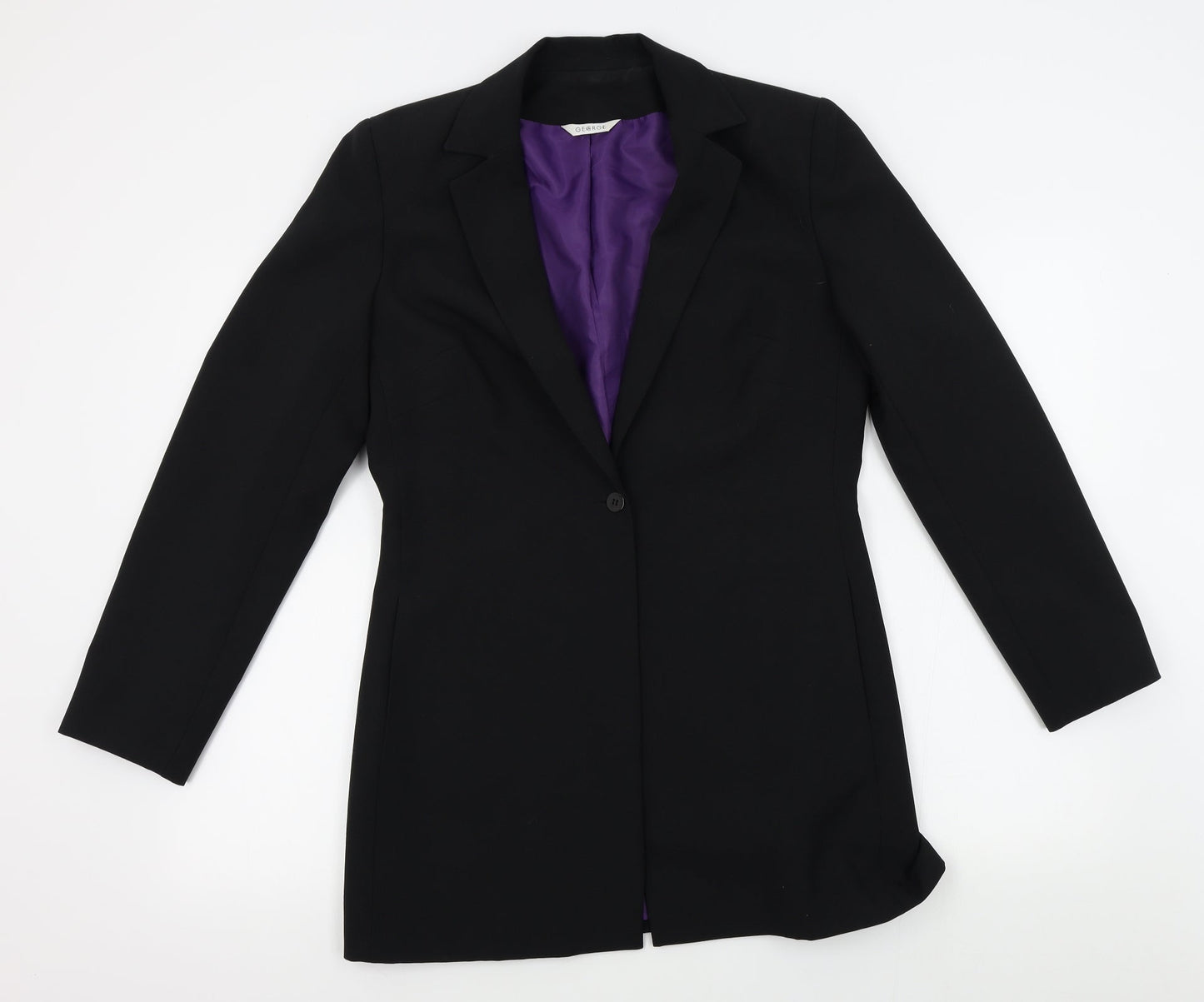 George Womens Black   Jacket Blazer Size 10
