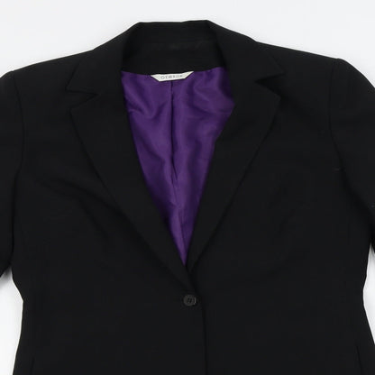 George Womens Black   Jacket Blazer Size 10