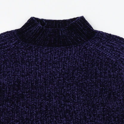 Womens UK Size 12 M&Co Blue Pullover Jumper