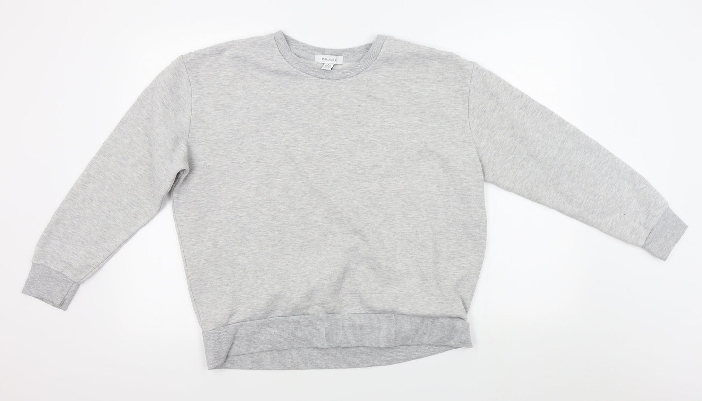 Primark Womens Grey   Pullover Jumper Size M