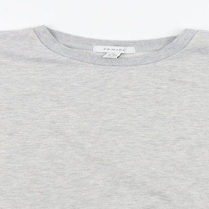 Primark Womens Grey   Pullover Jumper Size M