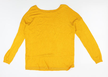 Womens UK Size 16 Atmosphere Orange Pullover Jumper