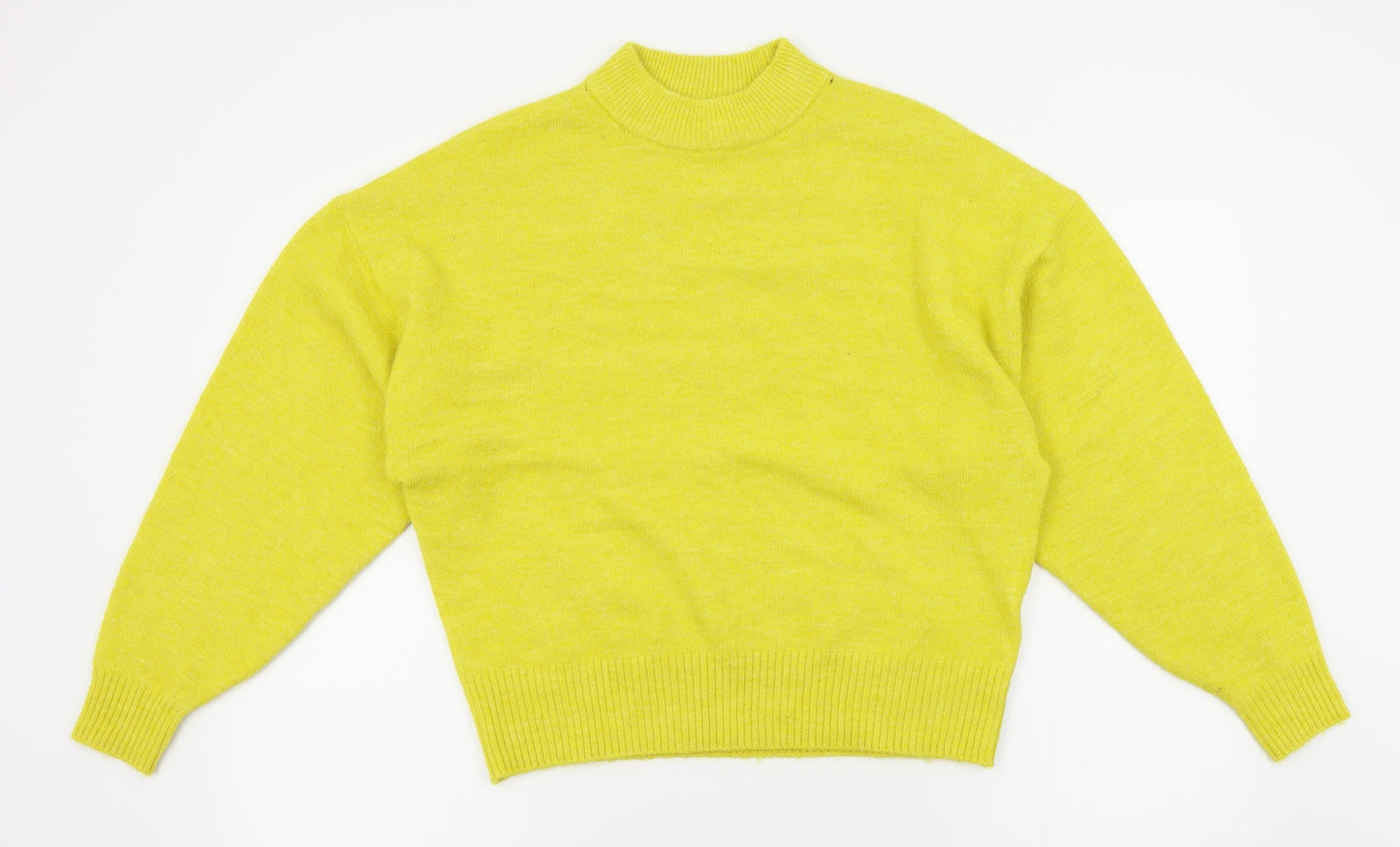 Womens UK Size S H&M Yellow Pullover Jumper