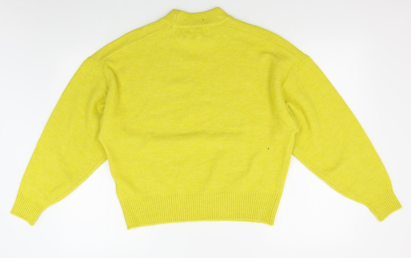 Womens UK Size S H&M Yellow Pullover Jumper