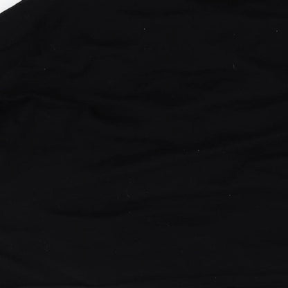 BM Womens Black   Wrap Jumper Size S