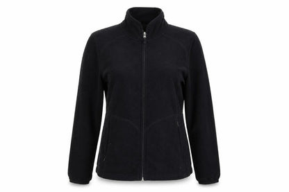 Womens Black   Full Zip Sweatshirt Size L