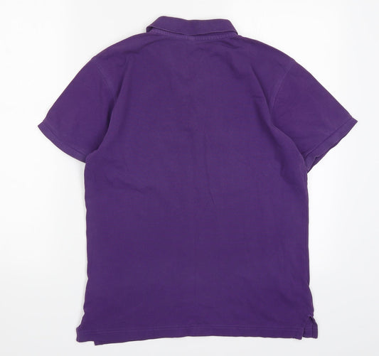 Asquith & Fox Mens Purple    Polo Size S