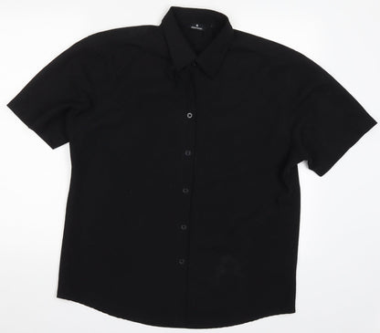 urban Spitir Mens Black    Button-Up Size L