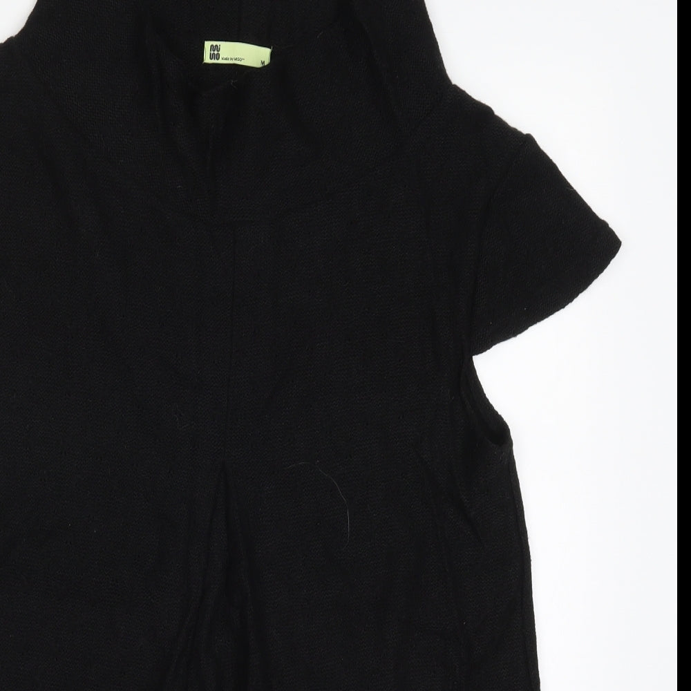Womens UK Size M Miso Black Pullover Jumper