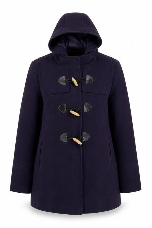 Womens UK Size 12 Dorothy Perkins Purple Pea Coat