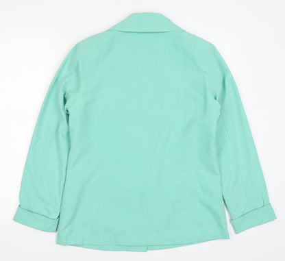 Womens UK Size 10 Finesse Green Jacket