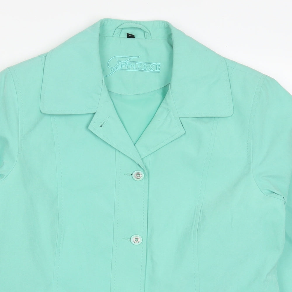Womens UK Size 10 Finesse Green Jacket