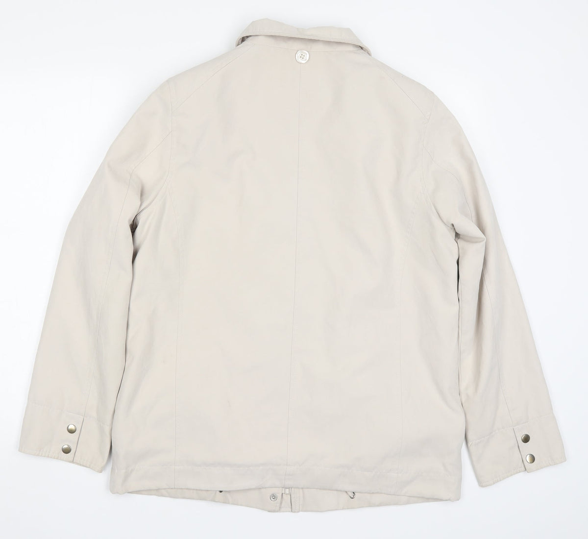 Joe Collection Womens Beige   Jacket Coat Size 14