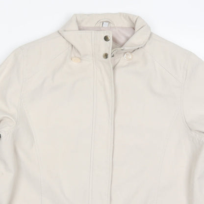 Joe Collection Womens Beige   Jacket Coat Size 14