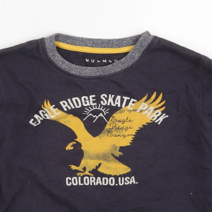 Nutmeg Boys Blue   Pullover Sweatshirt Size 7-8 Years  - Eagle Ridge Skatepark Colorado