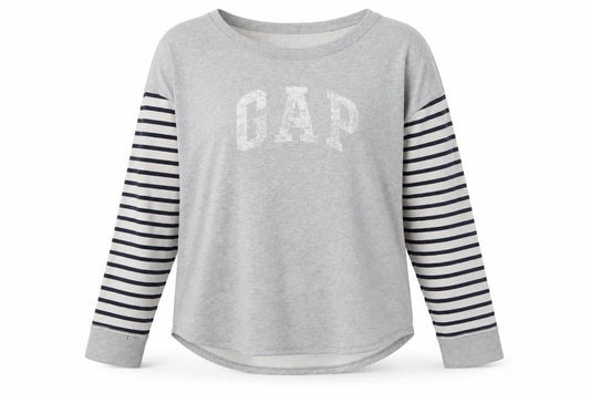 Womens UK Size S Gap Grey Pullover Sweatshirt