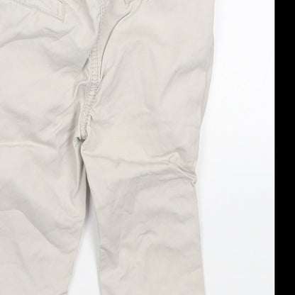 F&F Boys Grey   Cargo Trousers Size 9-12 Months