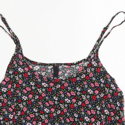 Womens UK Size 10 H&M Multicoloured Basic Tank