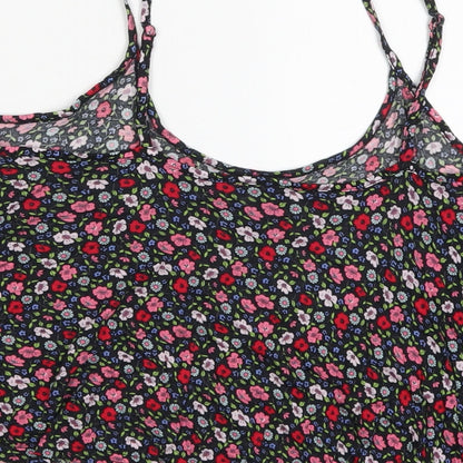 Womens UK Size 10 H&M Multicoloured Basic Tank