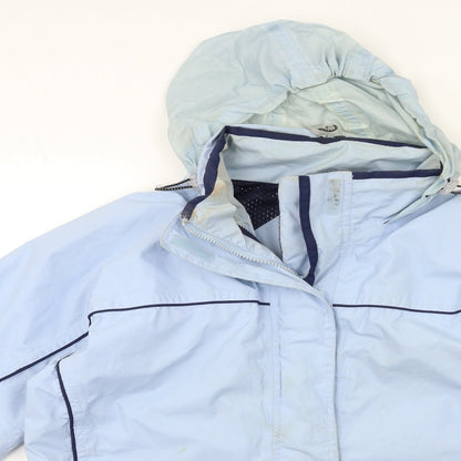 Womens UK Size M Crane Blue Rain Coat