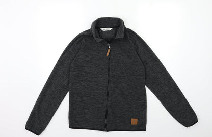 H&M Girls Grey  Fleece Jacket  Size 13 Years