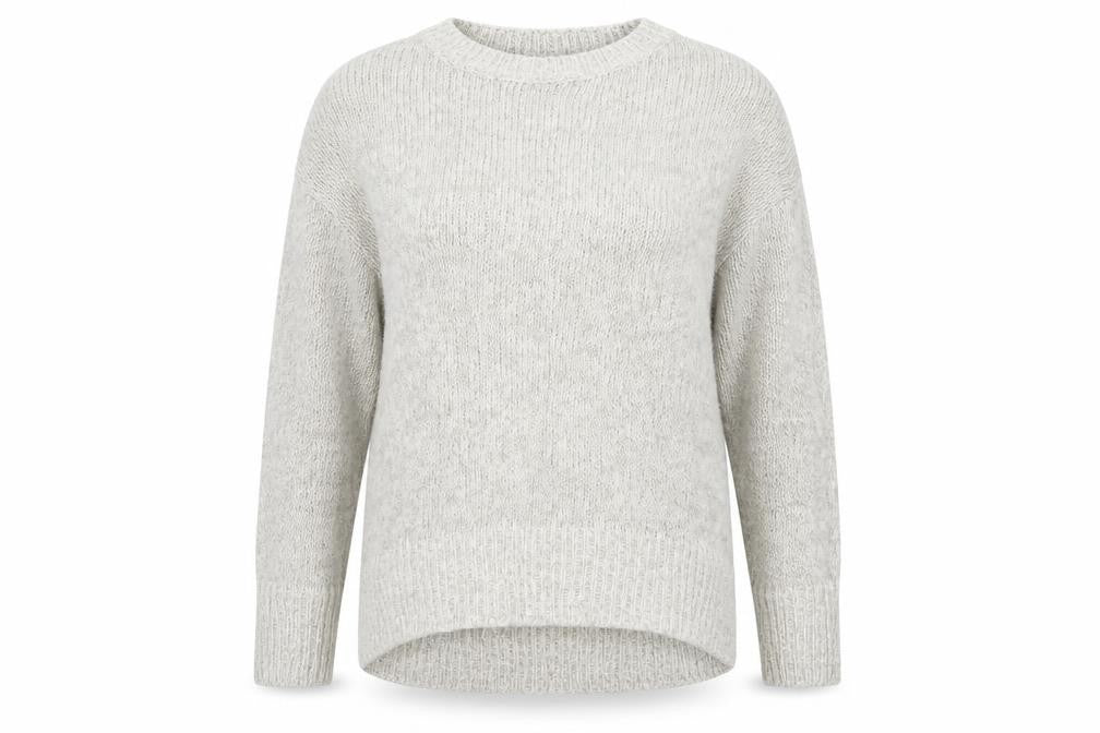 Womens UK Size S New Look Grey Pullover Jumper