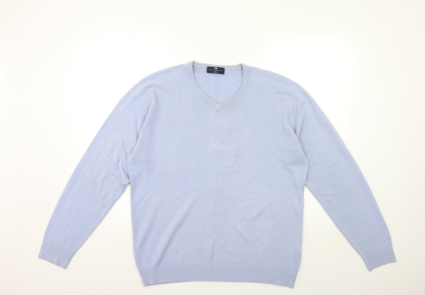 Marks and Spencer Mens Blue  Knit Pullover Jumper Size M