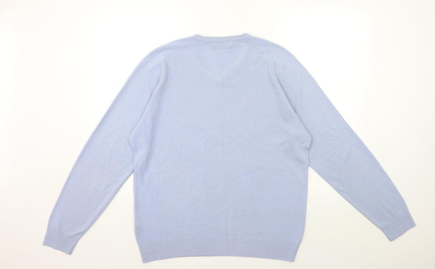 Marks and Spencer Mens Blue  Knit Pullover Jumper Size M