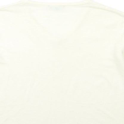 Womens UK Size M sarah hamilton Ivory Pullover Jumper