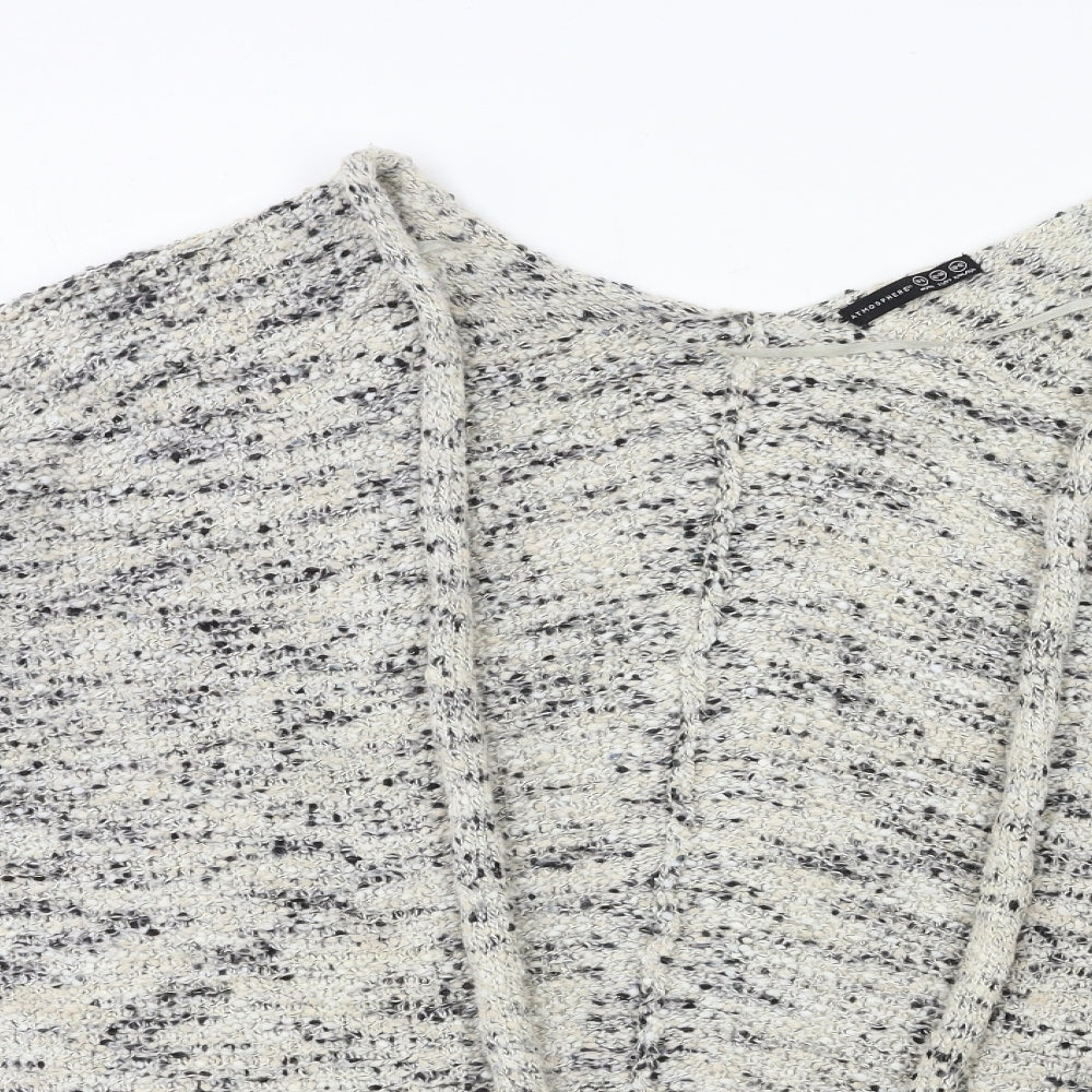 Primark Womens Grey  Knit Cardigan Jumper Size 14