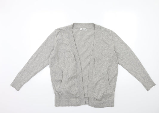 Body Flirt Womens Grey  Knit Cardigan Jumper Size XS