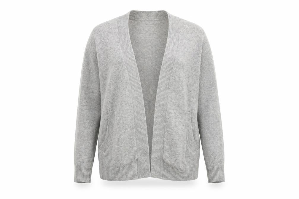 Womens UK Size XS Body Flirt Grey Cardigan Jumper