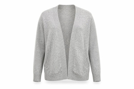 Womens UK Size XS Body Flirt Grey Cardigan Jumper