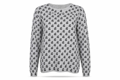 Marks & Spencer Womens Green Geometric Knit Pullover Jumper Size 12