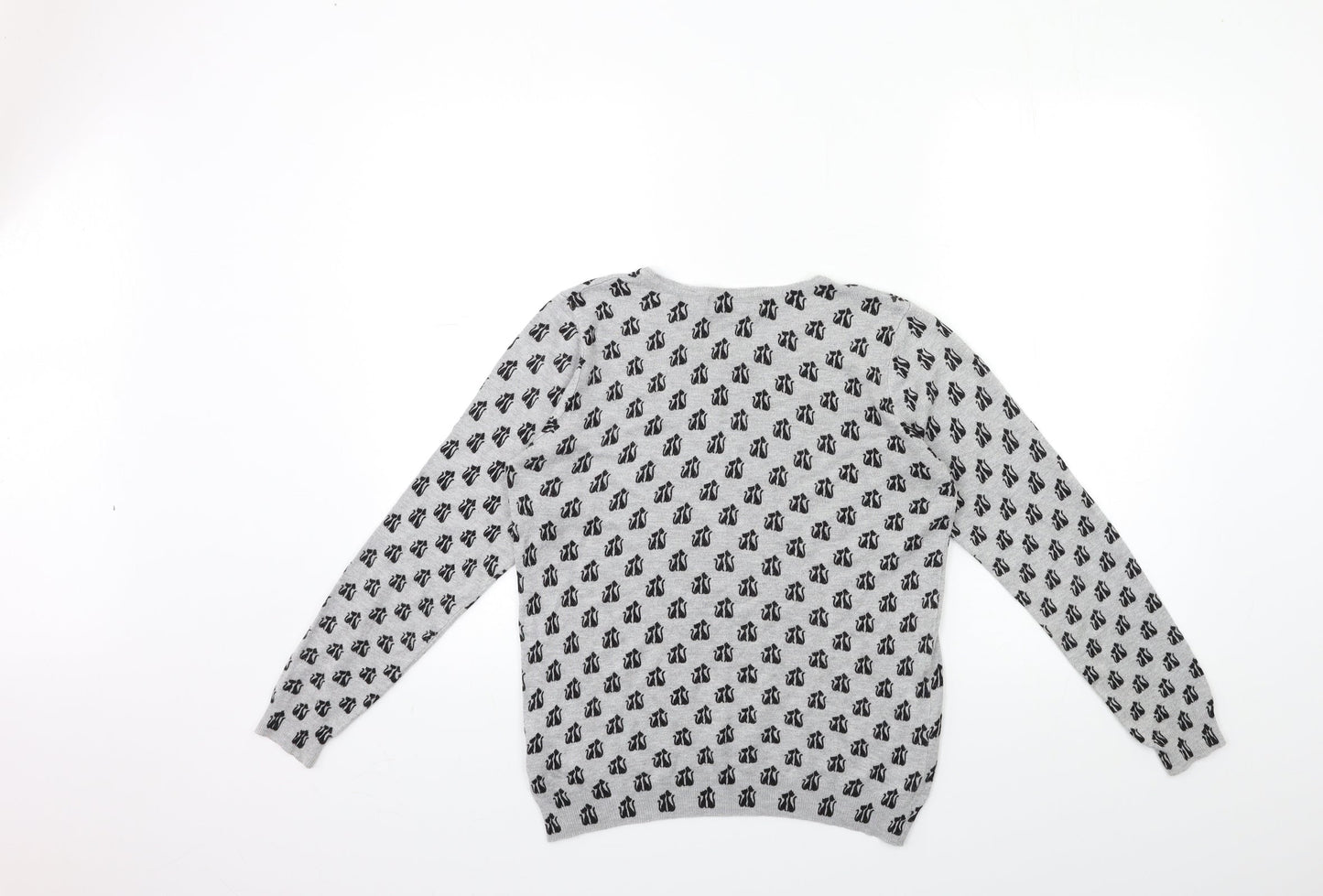Womens UK Size 12 Marks and Spencer Green Pullover Jumper
