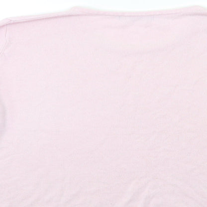 Womens UK Size L Bonmarché Pink Pullover Jumper