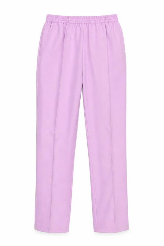 Womens UK Size 10 Damart Regular Fit  Purple Trousers