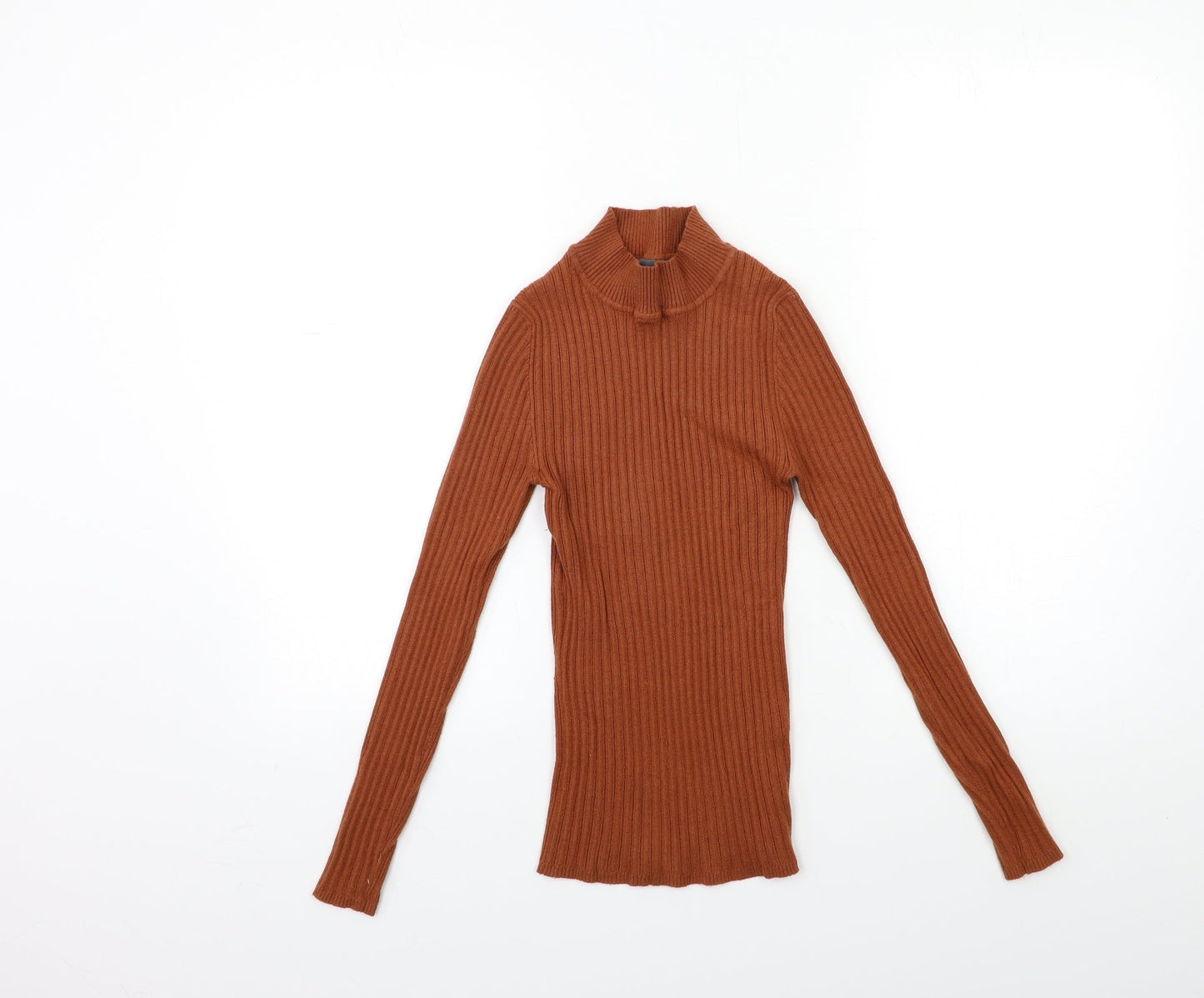 Primark Womens Brown  Knit Pullover Jumper Size 12