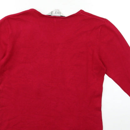 Womens UK Size 8 TIGI Red Pullover Jumper