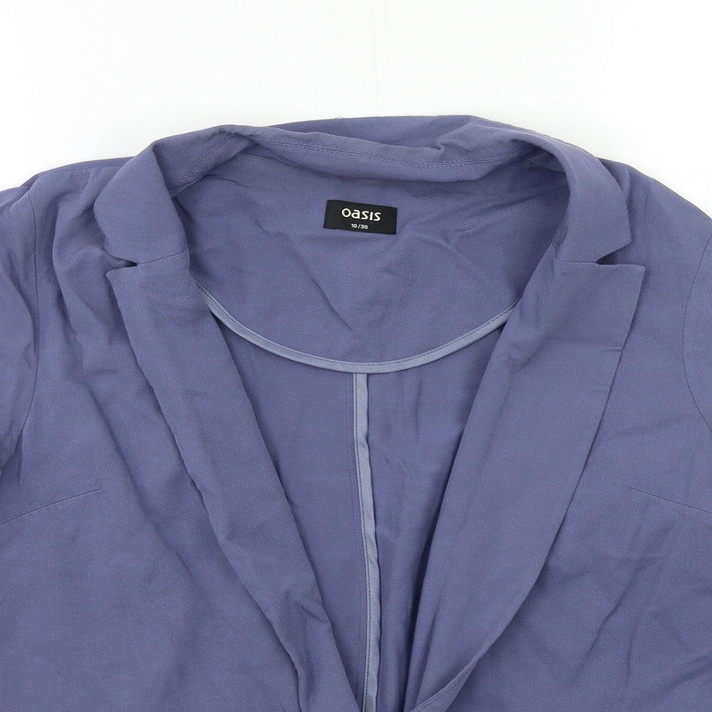 Womens UK Size 10 Oasis Grey Jacket