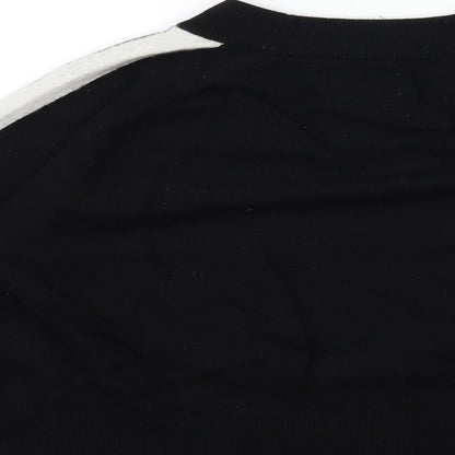 Jack Wills Womens Black  Knit Pullover Jumper Size 10